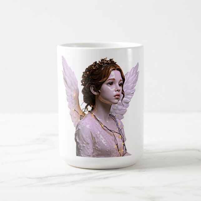 Taza De Café Ilustración de Mujer Celestial (Centro)