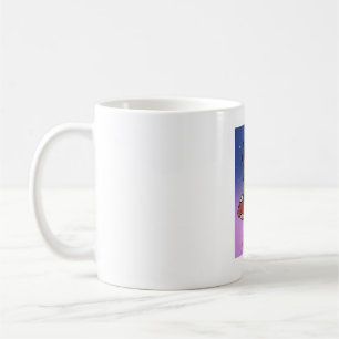 Taza De Café Ilustración de rana linda escuchando música en hon