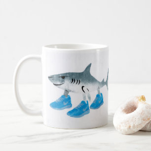 Taza De Café Ilustración de sello Tralala Tralalero
