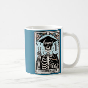 Taza De Café Ilustración de Tarot de graduación de Doctorado Te