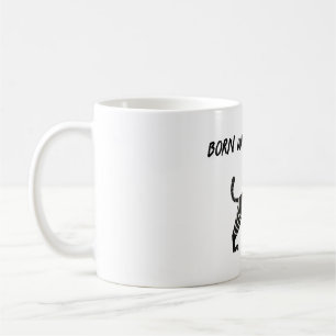 Taza De Café Ilustración de Tigre Rayado – Animación Folk Minim