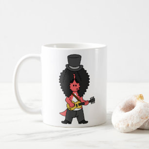 Taza De Café Ilustracion De Un Allosauro Vestido Como Estrella