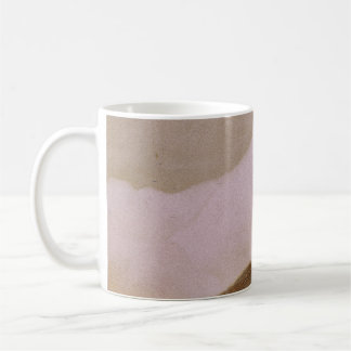 Taza De Café Ilustracion del hombre sentado con una pose medita