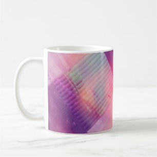 Taza De Café Ilustracion digital de fondo abstracto moderno.ab