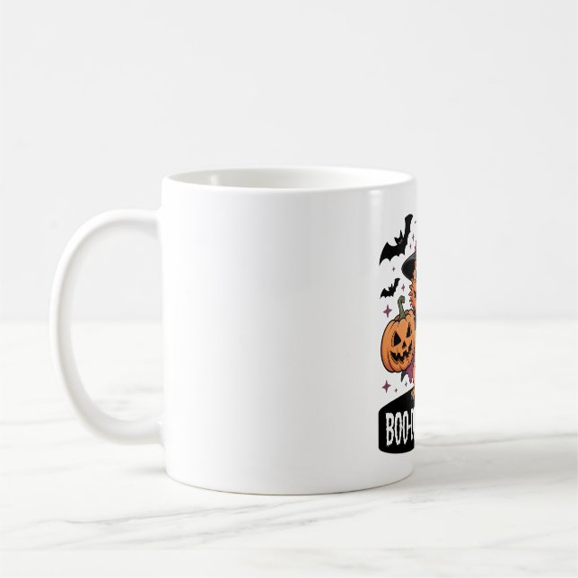 Taza De Café Ilustracion Halloween de Boo-Dred Dragon (Izquierda)