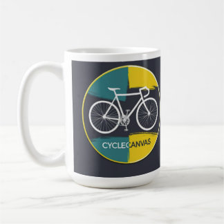 Taza De Café Ilustración Minimalista de Bicicleta – 