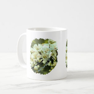 Taza De Café Ilustracion Ornamental de primavera Verde