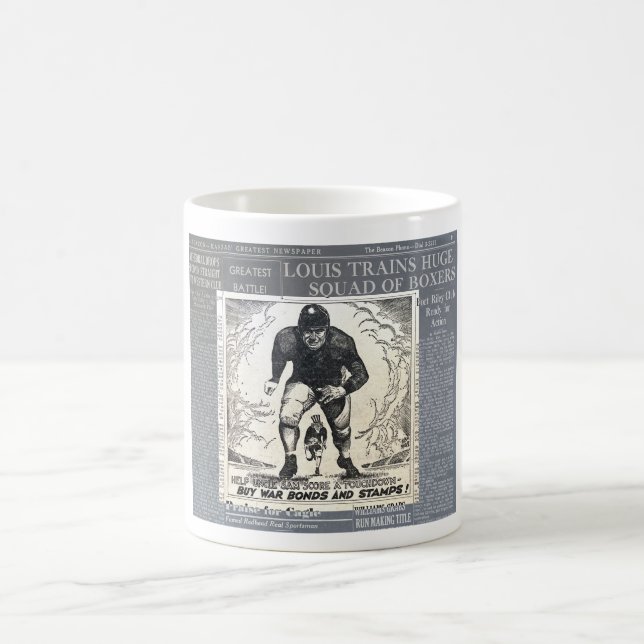 Taza De Café ilustracion PATRIÓTICO DE LA SEGUNDA GUERRA MUNDIA (Centro)