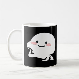 Taza De Café Ilustracion personalizado de Quby Pegatina