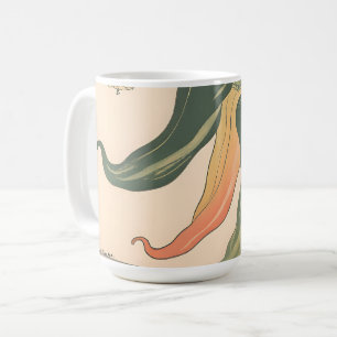 Taza De Café Ilustración Vintage de Pimienta Chili