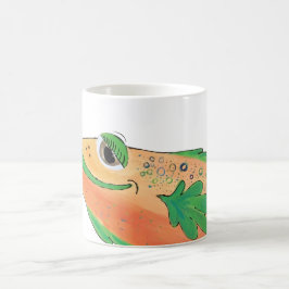 Taza De Café Ilustraciones caprichosas coralinas de los