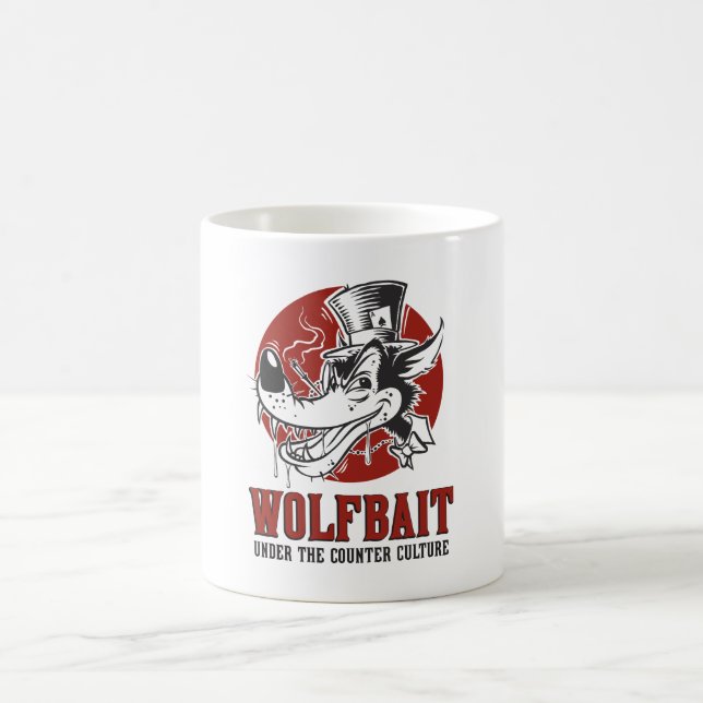 Taza De Café Ilustraciones del Rockabilly/de Psychobilly (Centro)