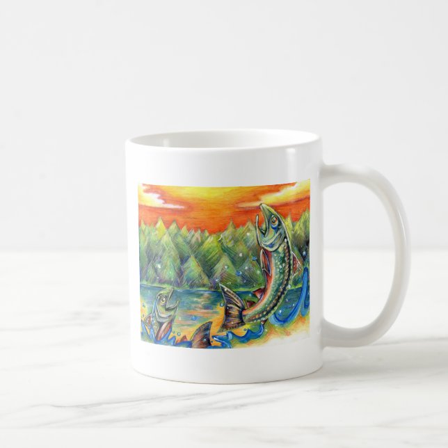 Taza De Café Ilustraciones que ganan de R. Hasegawa, grado 10 (Derecha)
