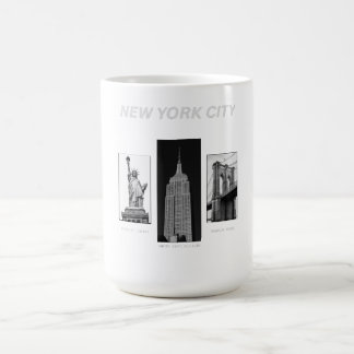 Taza De Café Ilustraciones urbanas en blanco y negro de lugares