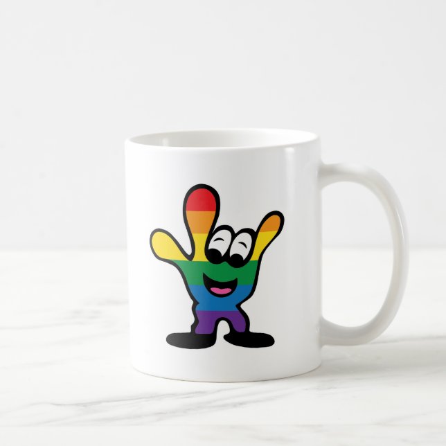 Taza De Café ILYrainbowFinal (Derecha)