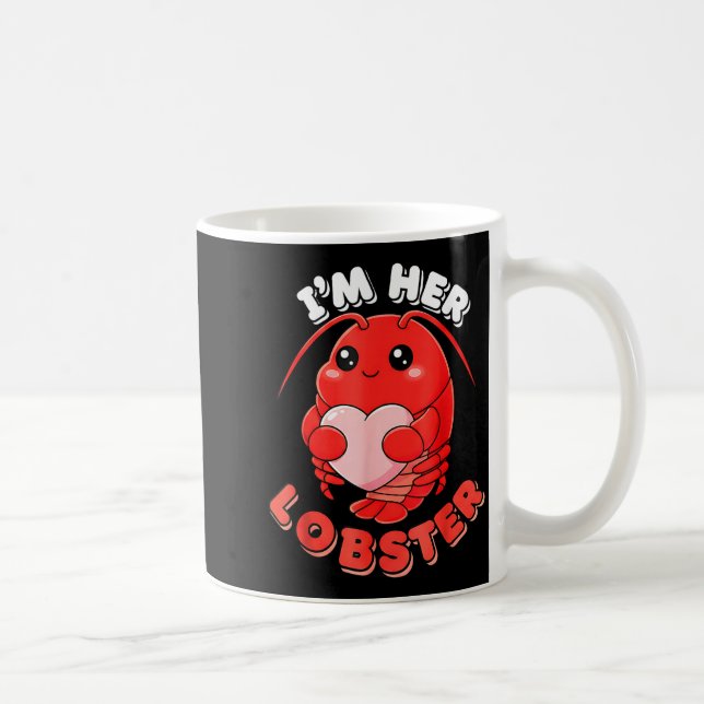 Taza De Café I'm Her Lobster Matching Couple Valentine's Day Wo (Derecha)