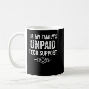Taza De Café Im My Familys Software Funny Support E