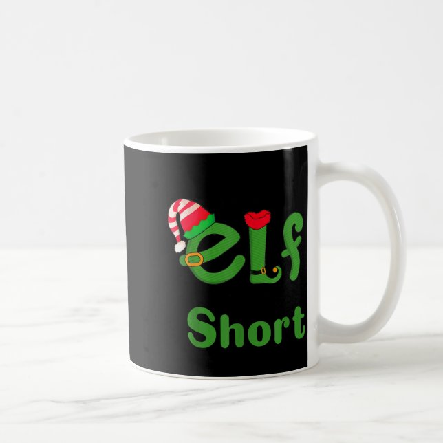 Taza De Café .i'm Not An Elf Im Just Short,funny Christmas 2025 (Derecha)