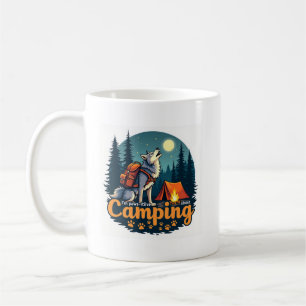 Taza De Café im pesitivo sobre acampar