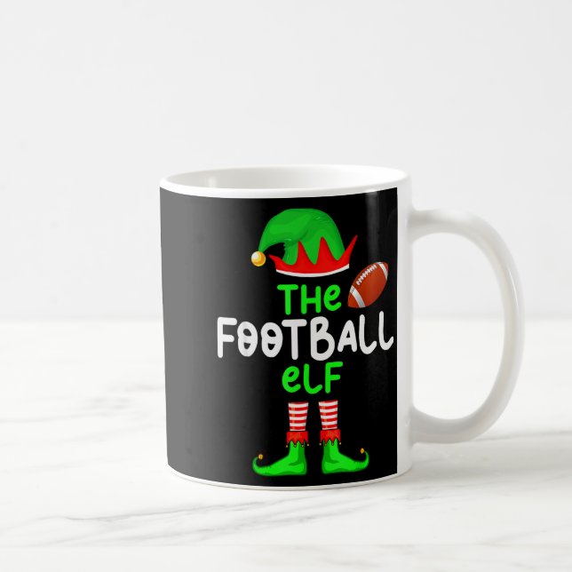 Taza De Café I'm The American Football Elf Christmas Matching P (Derecha)