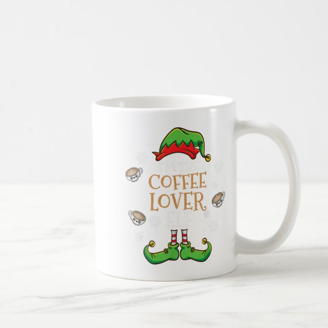 Taza De Café Im The Coffee Lover Elf Navidades (Derecha)