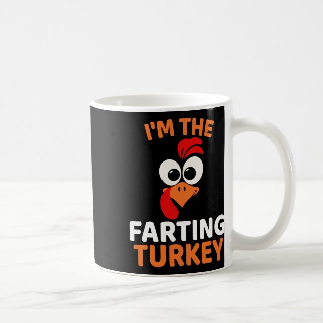 Taza De Café I'm The Farting Turkey  (Derecha)