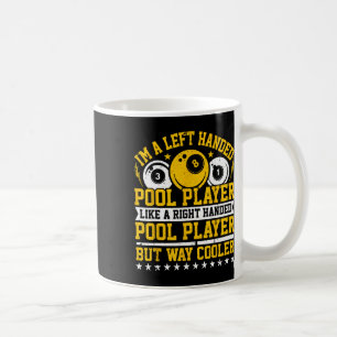 Taza De Café Im Un Jugador De Piscina De Izquierda - Ley Del Ju