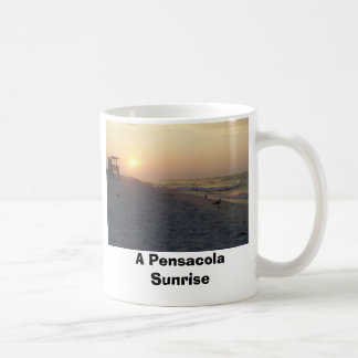 Taza De Café Imagen 003, una salida del sol de Pensacola