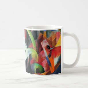 Taza De Café Imagen con ganado de Franz Marc, Arte Antiguo