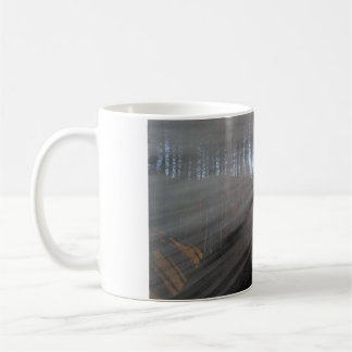 Taza De Café Imagen de 11 oz mug con "Sunlight through the Pine