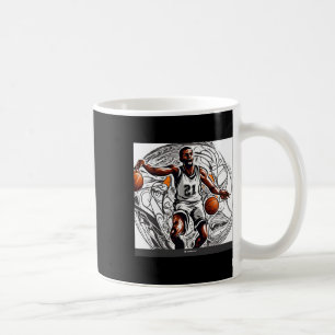 Taza De Café Imagen de baloncesto