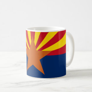 Taza De Café Imagen de bandera del estado de Arizona