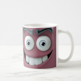 Taza De Café Imagen de cara divertida en Mug