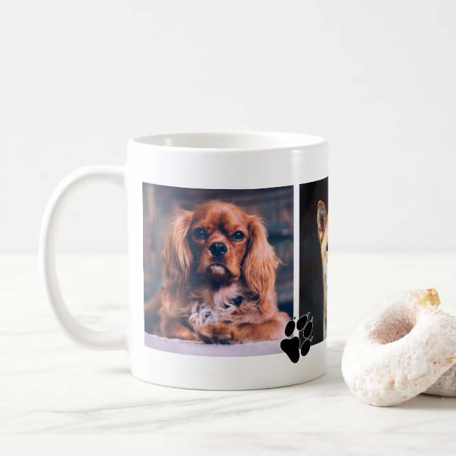 Taza De Café Imagen de Instagram Puppy Mug (Con donut)