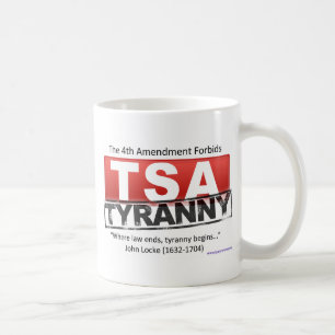 Taza De Café Imagen de la tiranía de Zazzle TSA