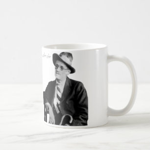 Taza De Café Imagen de poeta irlandés para mug