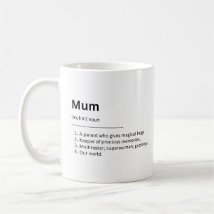 Taza De Café Imagen del Día de la Madre en el diccionario Minim