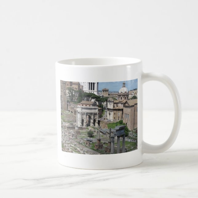Taza De Café Imagen del foro romano (Derecha)