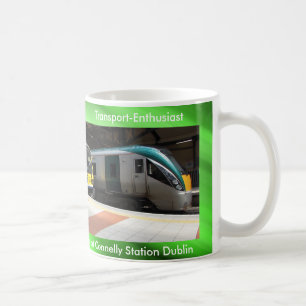 Taza De Café Imagen del tren para el clásico Mug Blanco