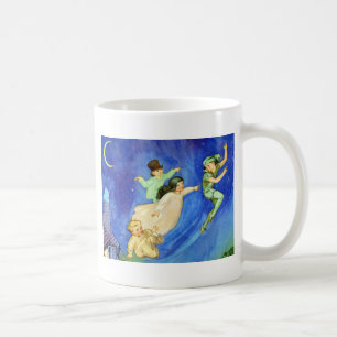 TAZA DE CAFÉ IMAGEN ICÓNICA DE PETER PAN