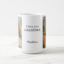 Imagen personalizada "I love you Grandma"