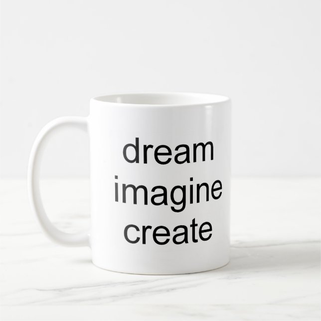 Taza De Café imaginar crear (Izquierda)