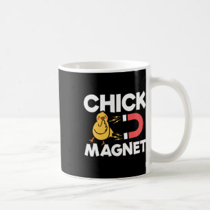 Taza De Café Imán de Pollitas Chiste de Pascua de Pollitos Dive