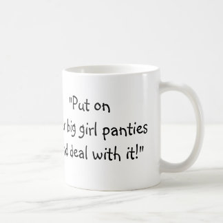 Taza De Café Imogen, "puesto sus bragas y trato grandes del