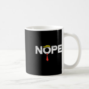 Taza De Café Imp divertida anti trump de peluca roja para Donal