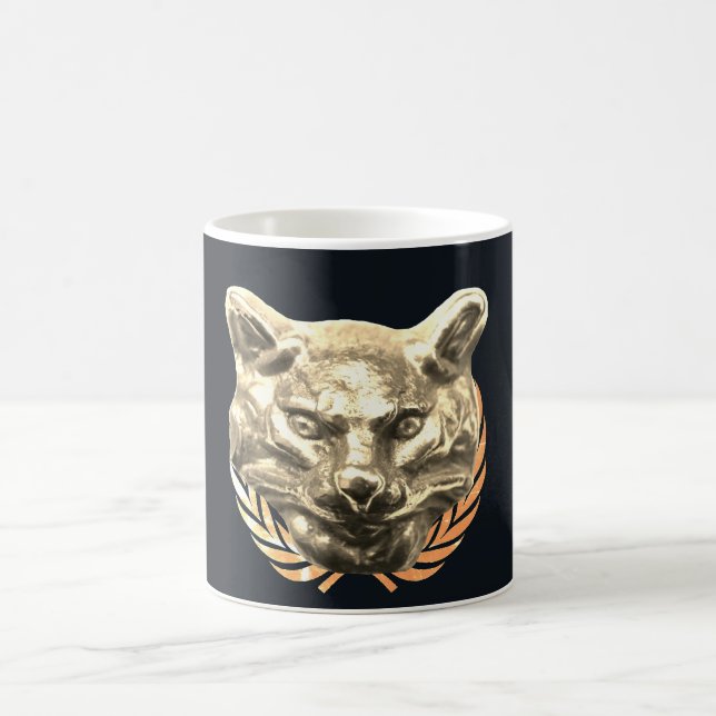 Taza De Café Imperator Cat – Vergoldete Katze Goldener Kater (Centro)