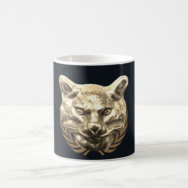 Taza De Café Imperator Cat – Vergoldete Katze Goldener Kater (Centro)