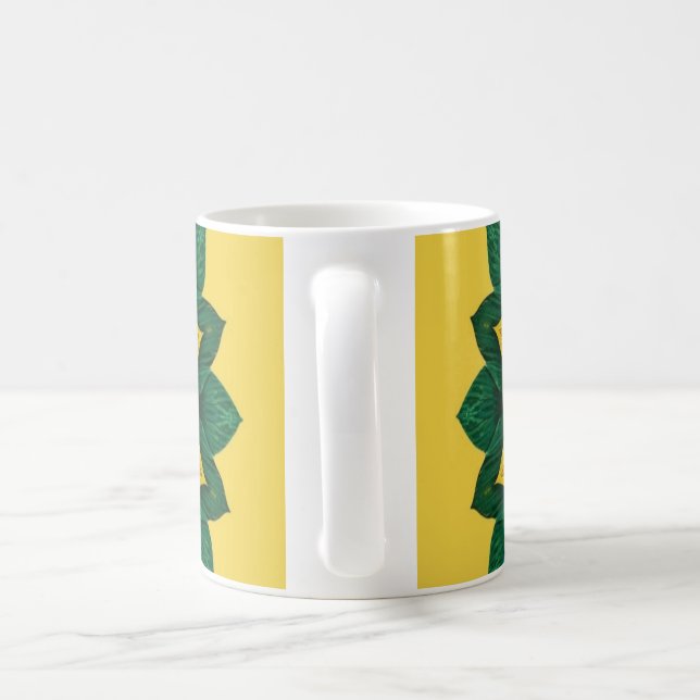 Taza De Café Imperial Solar Flower Mandala Luxury Keychain  (Mango)