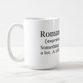 Taza De Café Imperio romano - piensa en - jerga - diccionario