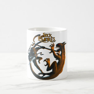 Taza De Café Imperios del palillo - Shadowrath contra la correa